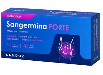 Sangermina forte 14 capsule da 295 mg senza glutine