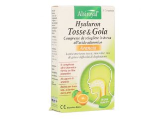 Hyaluron tosse & gola arancia 30 compresse masticabili