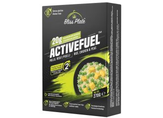 Bliss plate active fuel pollo riso e piselli 270 g