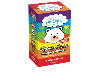 Imbaby lecca lecca multivitaminico + vitamina c d + zinco 20 pezzi