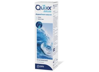 Soluzione spray per irrigazioni nasali quixx delicate acqua marina isotonica 100 ml