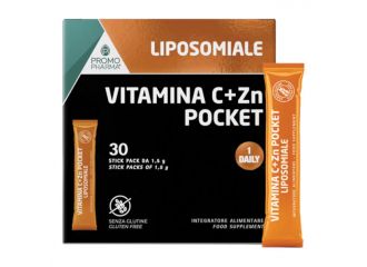 Vitamina c + zinco pocket liposomiale 30 stick 1,5 g
