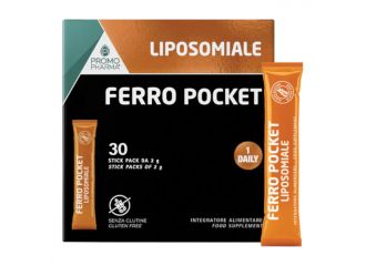 Ferro liposomiale pocket 30 stick da 2 g