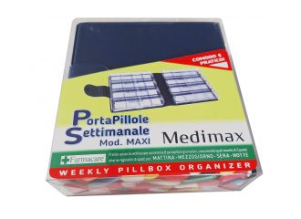 Medimax portapillole settimanale maxi