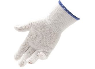 Guanto in cotone per allergie dermatologiche large 1 paio