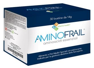 Aminofrail 30 bustine da 14 g con edulcorante senza glutine naturalmente privo di lattosio