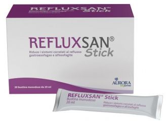 Refluxsan stick 20 bustine monodose da 20 ml senza glutine senza lattosio
