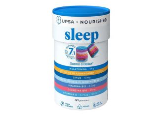 Upsa x nourished sleep 30 giorni nuova formulazione 30 gummies