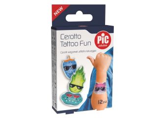 Pic solution cerotto tattoo fun 12 pezzi
