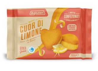Agluten nuovi cuor di limone 4 pezzi da 37,5 g