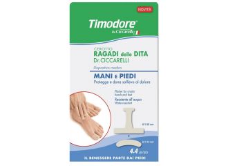 Timodore cerotto ragadi dita mani e piedi 50x60 mm 4 pezzi + 50x10 mm 4 pezzi