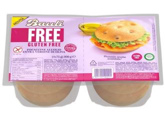 Bauli free focaccine olio extra vergine oliva 4 pezzi da 75 g