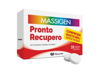 Massigen pronto recupero 18 compresse masticabili