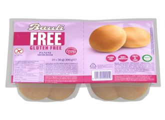 Bauli free panini morbidi 4 pezzi da 50 g