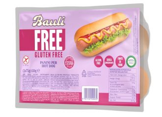 Bauli free panini hot dog 2 pezzi da 75 g
