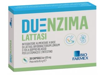 Duenzima lattasi 20 capsule da 421 mg