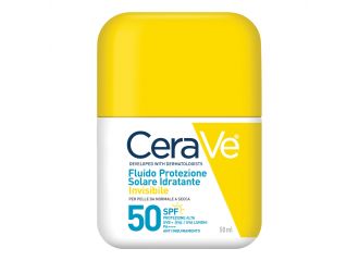 Cerave fluido protezione solare idratante invisibile spf50 50 ml