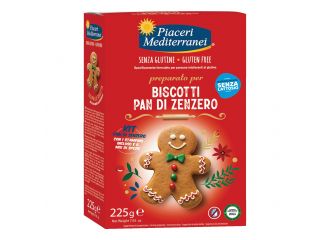 Piaceri medit preparato biscotti pan di zenzero 225 g