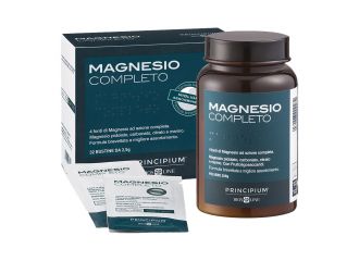 Principium magnesio completo brevettato 50+ 32 bustine da 2,5 g
