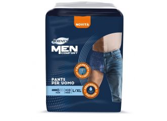 Pannolone a mutandina serenity men comfort plus l/xl 10 pezzi