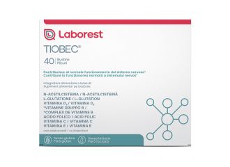 Tiobec 40 bustine nuova formula 590
