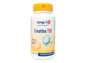 Longlife creatina 750mg 60 capsule di gelatina