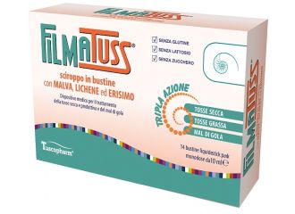 Filmatuss sciroppo 14 bustine liquid stick pack da 10 ml