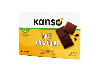 Kanso mct cacao bar 4 barrette x 25 g