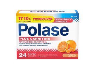 Polase plus carnitina promo 24 bustine granulato effervescente da 6,8 g