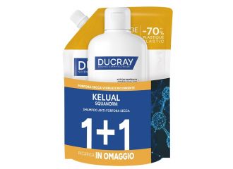Kelual squanorm kit forfora secca 400 ml 1+1 ricarica in omaggio