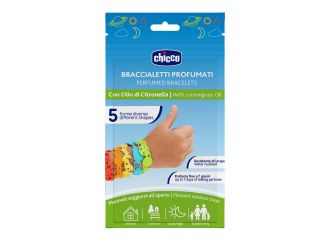 Chicco braccialetti profumati in silicone 5 pezzi