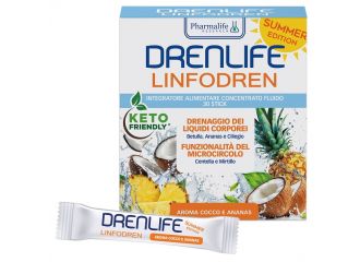 Drenlife linfodren summer edition 30 stick da 10 ml