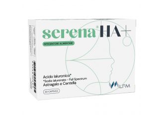 Serena ha+ 30 capsule senza zuccheri aggiunti glutine e lattosio