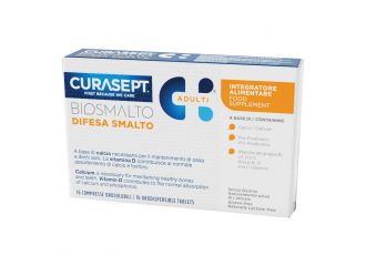 Curasept biosmalto difesa smalto adulti 16 compresse orosolubili