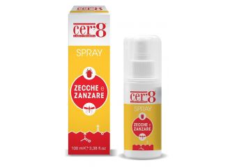 Cer'8 spray zecche e zanzare 100 ml