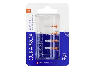 Curaprox cps 14 ortho refill arancioni 4 scovolini