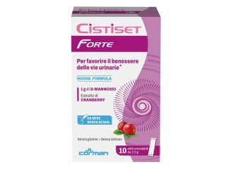 Cistiset forte 10 stick orosolubili 2,5 g senza glutine senza lattosio