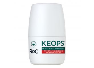 Roc keops deodorante roll on antitraspirante 30 ml