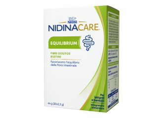Nidinacare equilibrium 20 bustine da 2,2 g senza glutine