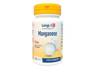 Longlife manganese 10 mg 100 compresse rivestite