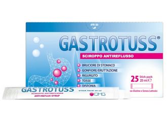 Gastrotuss sciroppo antireflusso 25 stick pack da 20 ml