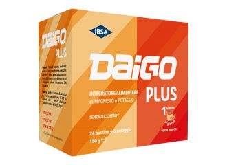 Daigo mgk plus arancia 24 + senza zucchero con edulcoranti 6 bustine