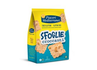 Piaceri mediterranei sfoglie croccanti 6 monoporzioni 30 g senza glutine senza lattosio