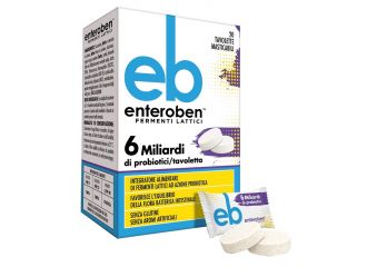 Enteroben 6 miliardi 20 tavolette masticabili