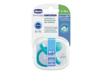 Chicco gommotto in silicone boy 6-16 mesi 1 pezzo