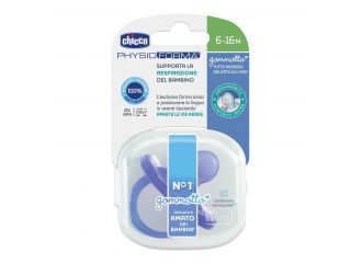 Chicco gommotto in silicone color 6-16 mesi 1 pezzo