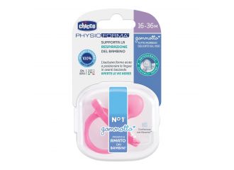 Chicco gommotto silicone bimba 16-36 mesi 1 pezzo