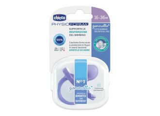 Chicco gommotto in silicone color 16-36 mesi 1 pezzo