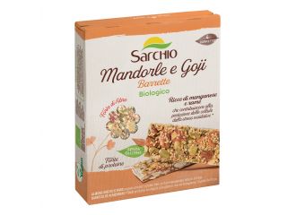 Barrette mandorle e goji 4x20 g
