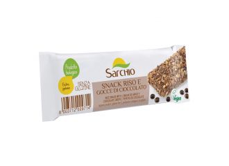 Snack riso e gocce cioccolato 80 g